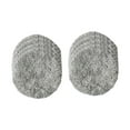 thumbnail image 4 of Almohadillas de reemplazo de 8x para limpieza de ventanas Robot reutilizable Robot de limpieza de ventanas universal Robot lavable Redondeando para el gris, 4 of 8
