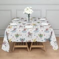 thumbnail image 3 of Colorful Fairy Unicorn Pattern Square Tablecloth,Waterproof Square Table Cover,Wipeable Spillproof Washable Table Cover for Home Kitchen Party Decor 60"x60"(152x152cm), 3 of 6
