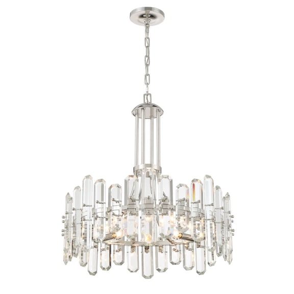 Crystorama Lighting - Eight Light Chandelier - Chandelier - Bolton - Six Light