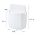 thumbnail image 2 of Wall-mounted Remote Control Holder, Self-adhesive Wall-mounted Storage Case - Cell Phone, Pen, Makeup Brush, Glasses, Storage Case Next to Desk, Pack of 1, 2 of 6