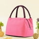 thumbnail image 3 of Lonchera Boovnll para mujer, reutilizable, portátil, a rayas, con aislamiento térmico y bolsa térmica a prueba de fugas, ideal para almuerzos escolares, almuerzos de trabajo, picnics al aire libre., 3 of 4