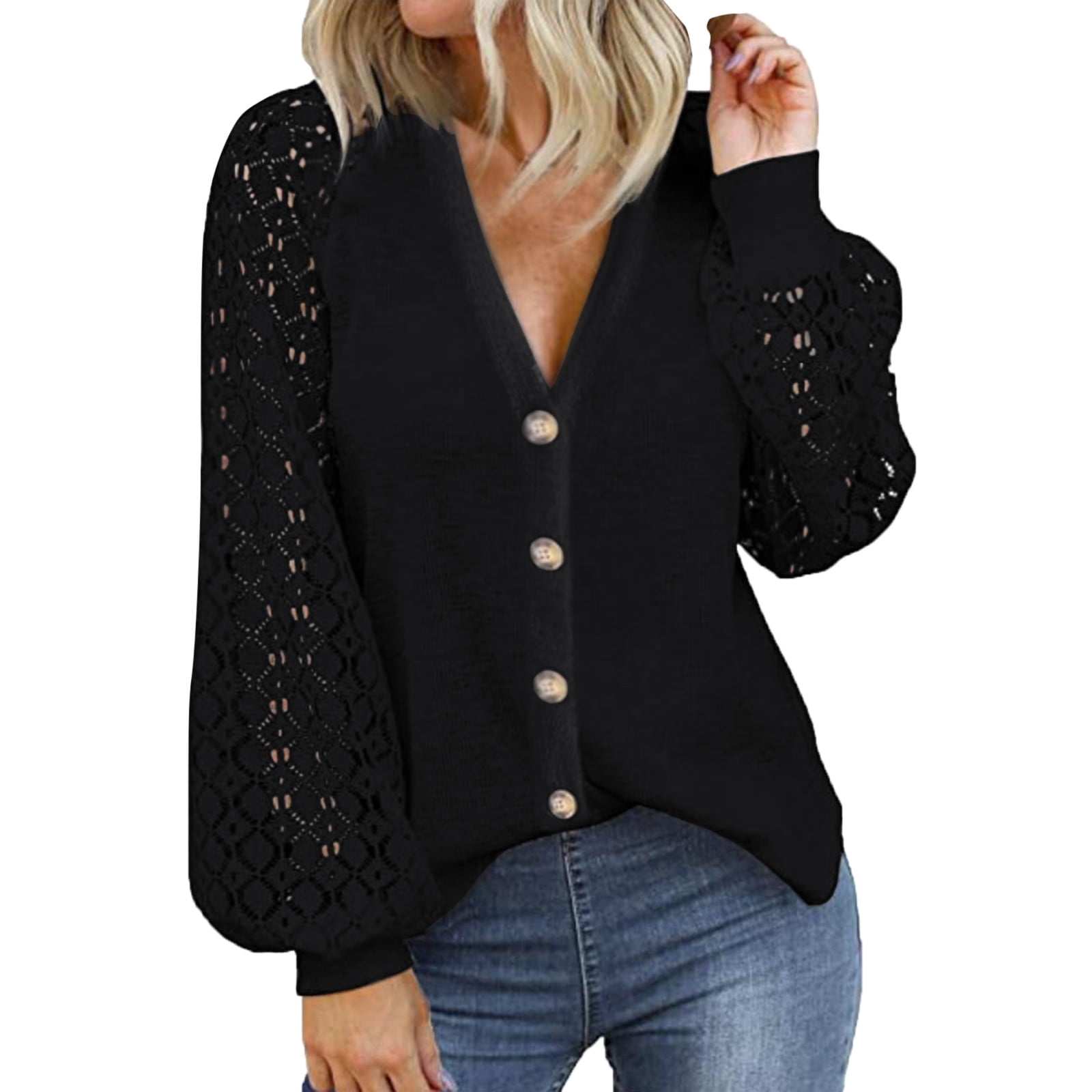 KaLI_store Cardigan For Women Dressy 