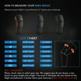 thumbnail image 4 of NEENCA [2 Pack] Silicone Spring Knee Pads, Sport Knee Brace, Knee Compression Sleeve Support for Knee Pain, Running, Workout, Climbing, Hiking, Gym, Blue, S, 4 of 6