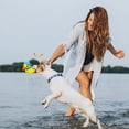 thumbnail image 4 of Lepawit Floating Dog Toys for Indoor or Outward Play, Squeaky Water Toy for Small and Medium Dogs - Duck, 4 of 7