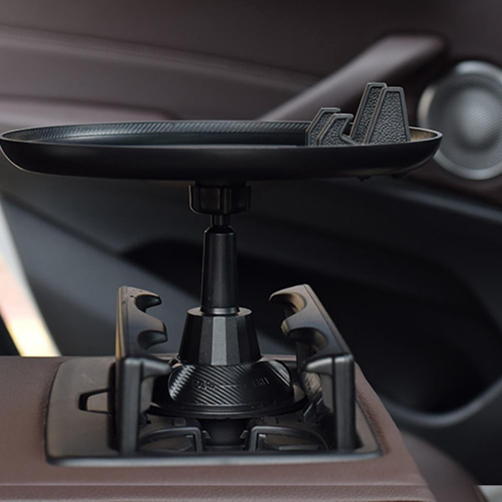 Car Travel Tray Food Drink Cup Coffee Table Stand Mount Holder Dinner Plate