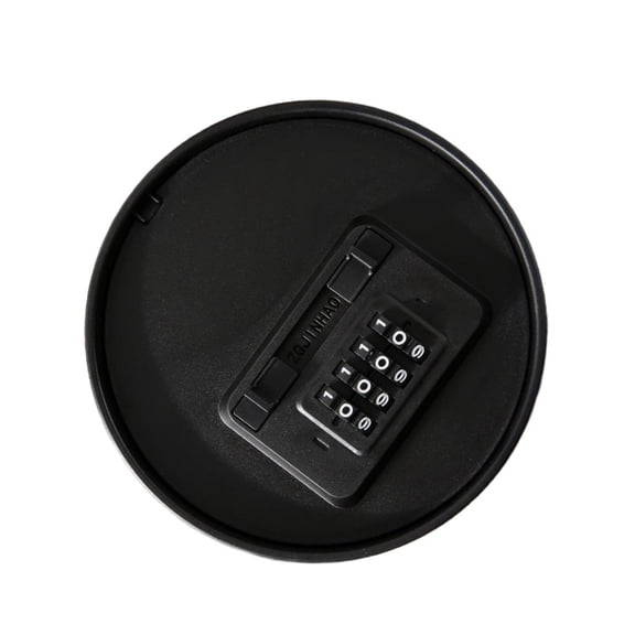 Combination Lock Box for Cash and Valuables Storage Portable Jewelry Container with Secret Compartment Money Safe