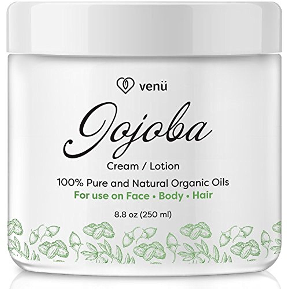 Jojoba Oil Cream Lotion For Dry and Oily Skin Organic Daily