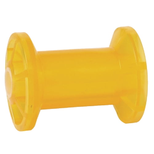 Tiedown 86284 Boat Trailer Amber/Yellow Poly Spool Roller 4"
