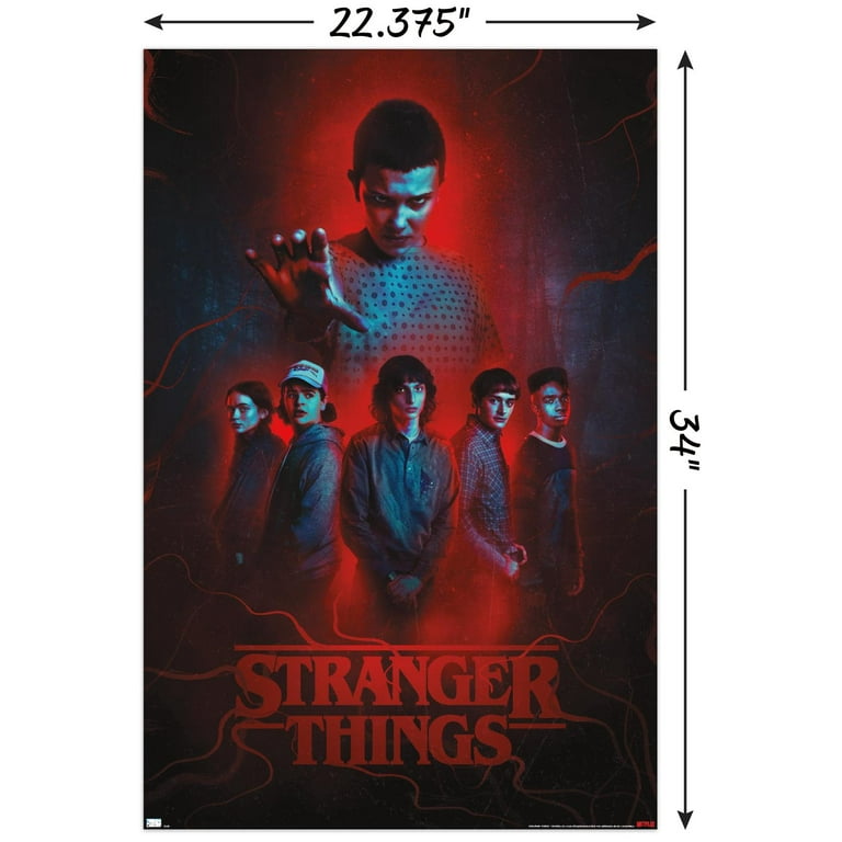 Netflix Stranger Things: Season 4 - Group Wall Poster, 22.375