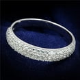 thumbnail image 1 of Women Rhodium 925 Sterling Silver Ring with AAA Grade CZ in Clear - Size 8, 1 of 1