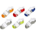 thumbnail image 5 of Fruit of the Loom Boys Moisture Wicking Active Low Cut Socks, White (6 Pack), 5 of 5