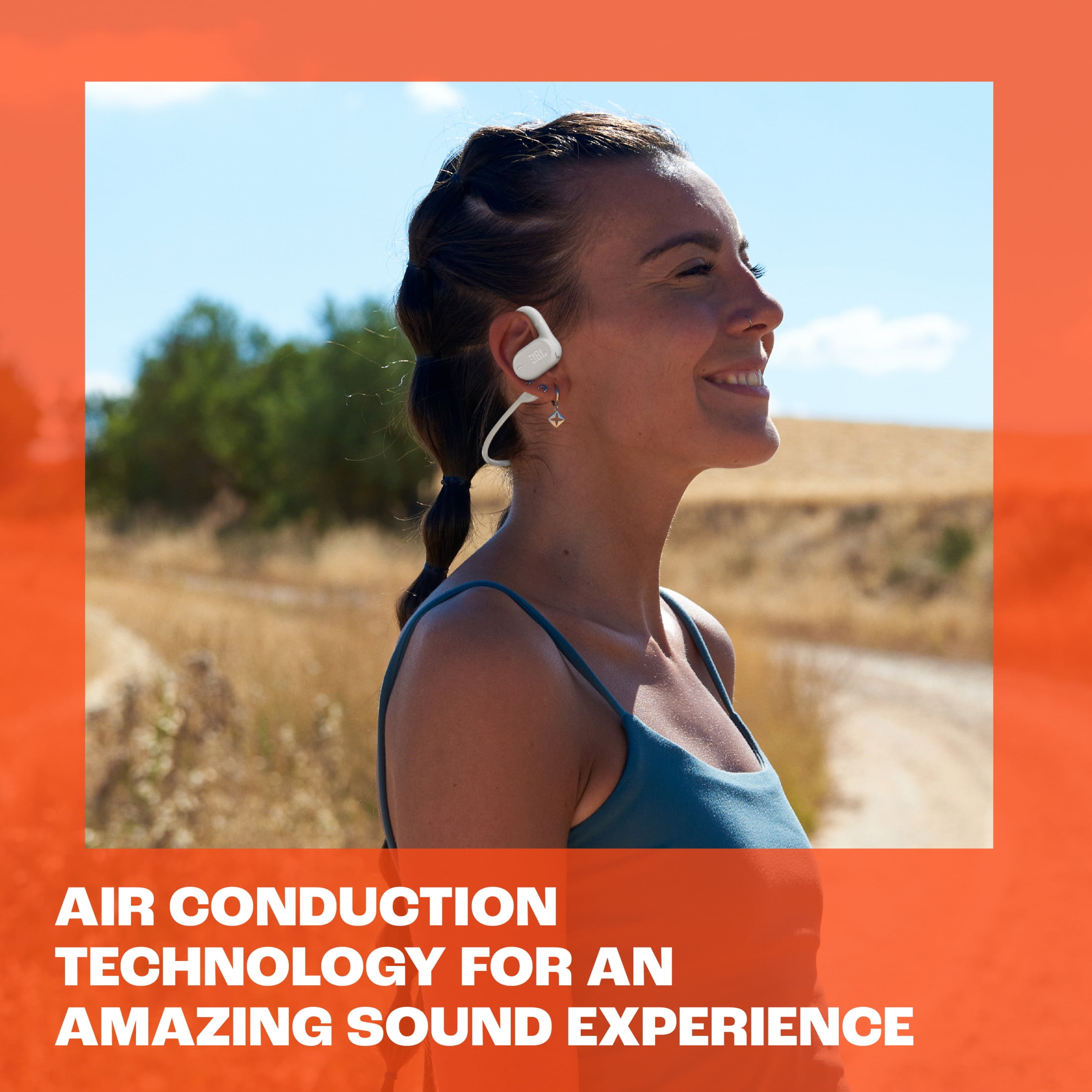 JBL Soundgear Sense - True wireless open-ear headphones - White