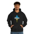 thumbnail image 5 of Blue/Yellow Cross Hoodie, 5 of 9