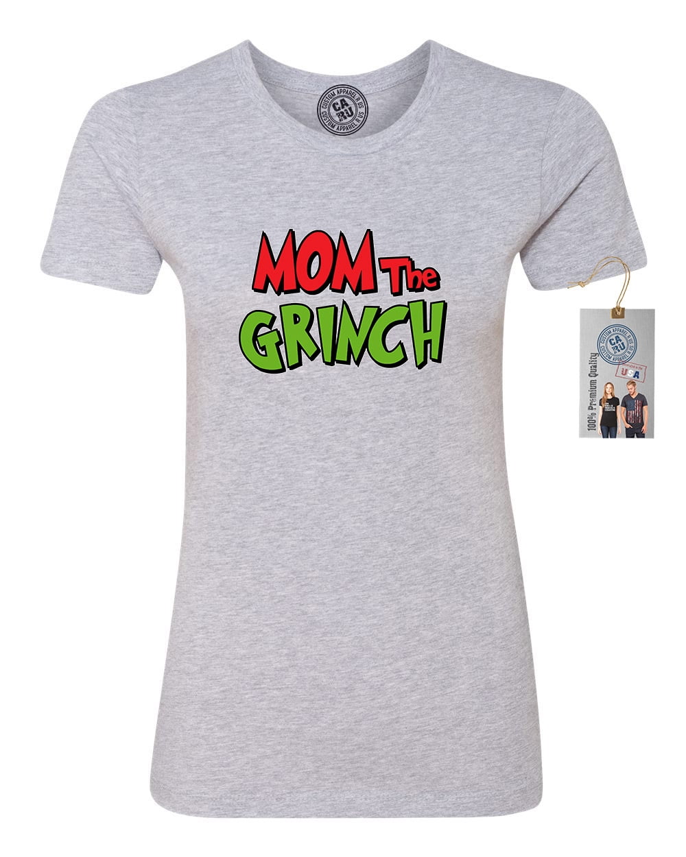 Mom The Grinch Christmas Womens Shirt 