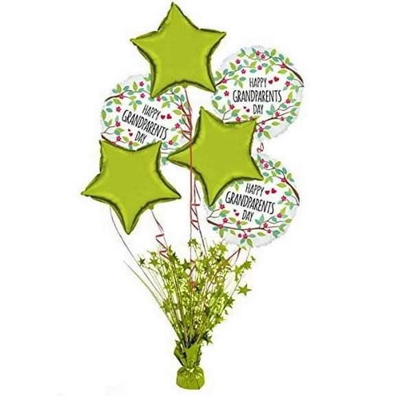 PMU Happy Grandparents Day Balloon Bouquet Pkg/6