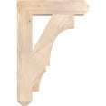 thumbnail image 2 of Ekena Millwork 4"W x 20"D x 28"H Imperial Craftsman Rough Sawn Bracket, Douglas Fir, 2 of 4