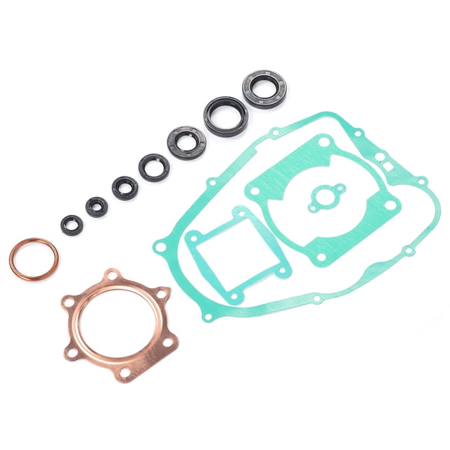 SELLOS DE ACEITE del Motor, Aleación de Aluminio + Kit de Junta de Motor Resistente y Resistente del Motor, Reparacia de Motocicletas para Blaster 200 YFS200 1988-2006