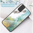 thumbnail image 2 of Galaxy Note 20 Back Cover, Allytech Tempered Back Cover Case Shock-Absorption Anti-scratch Bumper Wireless Charging Support Case for Samsung Galaxy Note 20, Green Marble, 2 of 2