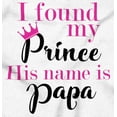 thumbnail image 2 of Found My Prince Grandpa Granddaughter Youth T Shirt Tee Girls Infant Toddler Brisco Brands 18M, 2 of 5