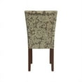 thumbnail image 6 of HomePop Classic Parsons Dining Chair, Set of 2, Brown Jacobean Print, 6 of 10