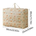 thumbnail image 3 of WDOBM Storage Basket, Baskets for Organizing, Non-Woven Clothes Storage Organizer Tote, Storage Bins with Lids, Non Woven Storage Bin for Bedroom Storage Baskets, 3 of 7