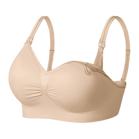 1pc SoftCare Nursing Bra for Women  Supportive Breastfeeding Maternity Underwear with Expandable Bra Cups  Breathable & Moisture-Wicking  Ideal Gift for Christmas  Thanksgiving  New Year
