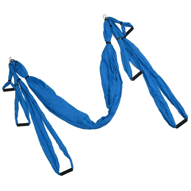 Ensemble de Balançoire de Yoga Aérien, Kit de Hamac de Yoga Trapèze Réglable Anti-Gravité, Ensemble de Sangle Volante Aérienne pour Inversion Extérieure et Intérieure Améliore Votre Flexibilité Kit de Démarrage de Yoga