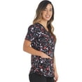 thumbnail image 4 of Dickies EDS Scrubs Top For Women V-Neck Print DK876, 4 of 7