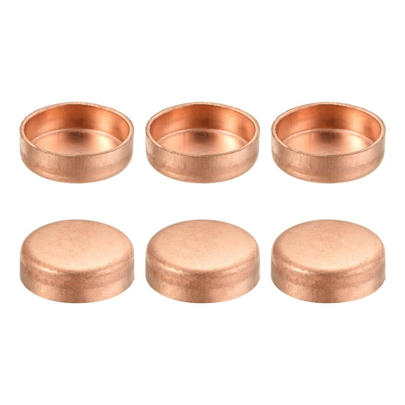 Copper Pipe Caps