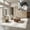 Ivory/Beige, variant on SAFAVIEH Santa Clara Elwyn Checkered Polyester Machine Washable Area Rug, Ivory/Beige, 3' x 5'