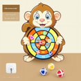 thumbnail image 5 of Blue Dartboard Target for Kids Interactive Indoor Outdoor Play Smart Sticky Ball Game Family Fun, 5 of 5
