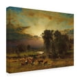 thumbnail image 4 of George Snr. Inness 'Light Triumphant, 1861' Canvas Art - 32 x 24 Inches, 4 of 4