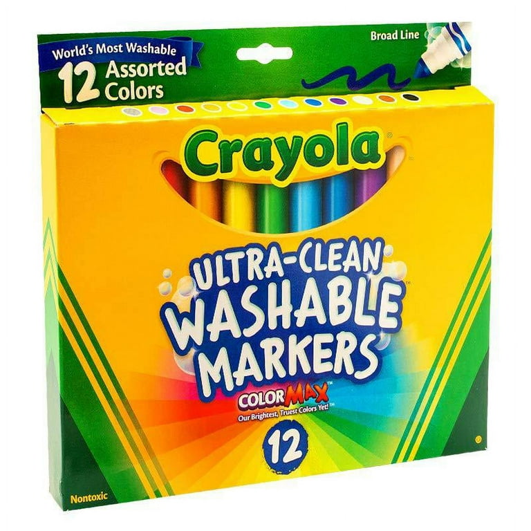 MARKERS WASHABLE 12 PC CRAYOLA - Brainstorm, Inc.