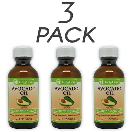 De La Cruz Avocado Oil Natural Face Body And Hair Moisturizer