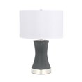 thumbnail image 2 of Elégant Decor TL3036PN Knox 1 Lampe de Table en Nickel Poli Léger, 2 of 4