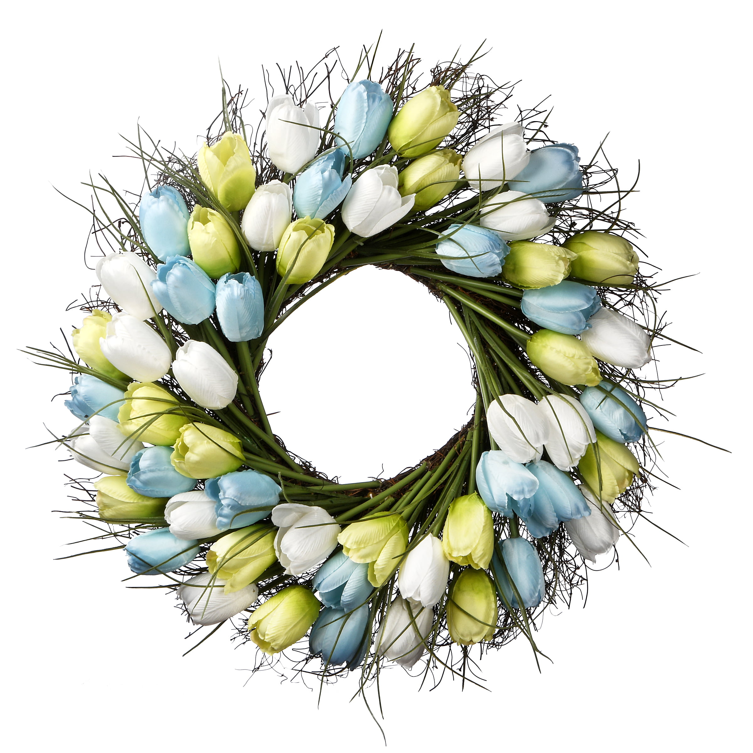 housewarming wreath blue tulips wreath Easter tulips wreath spring mini wreath mini tulips wreath spring tulip wreath farmhouse wreath