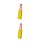 thumbnail image 4 of Naiovety Cepillo de limpieza de esponja de doble cara, taza de agua potable para el hogar, botella de leche, fregador de tetera, mango largo de limpieza Naranja 2piezas Naiovety CBP492305, 4 of 6