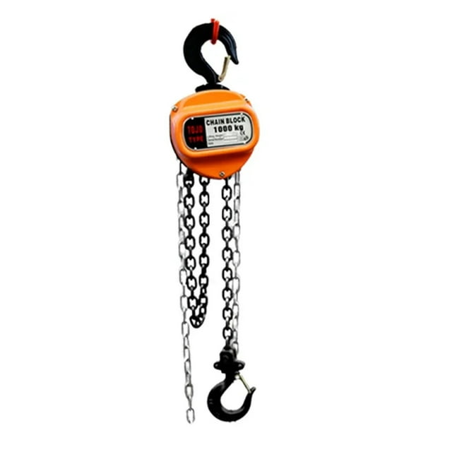 Hand Chain Hoist Winch Portable Hoist, Lift Hoist Construction Small Crane Manual Lever Block Lifting ,Built to Last