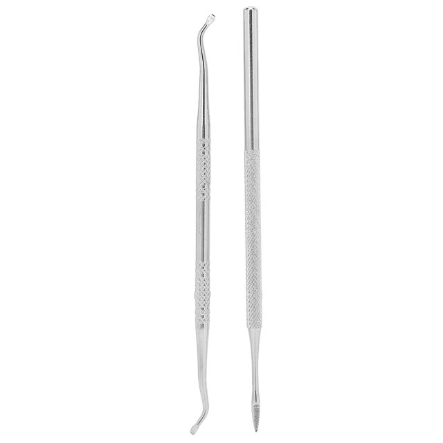 Stainless Steel Ingrown Toenail File and Lifter Kit, Double Sided Ingrown Toenail Care Tool