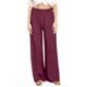 thumbnail image 5 of TaTaai Women Loose Fit Solid Cotton Linen Wide Leg Long Pants Casual Ladies Weekend Outdoor Vacation Wear Breathable No Fading Soft Stylish Versatile Trousers Gift, 5 of 6