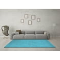 thumbnail image 3 of Ahgly Company Indoor Rectangle Oriental Light Blue Industrial Area Rugs, 7' x 10', 3 of 4