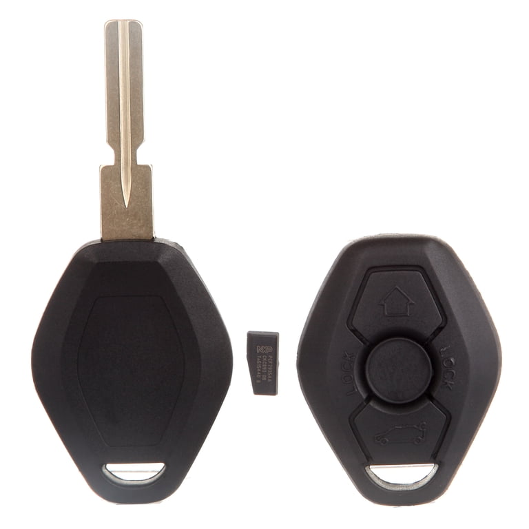 CCIYU X 1 Flip Key Fob with Key Blade 3 buttons Replacement for 96