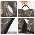 thumbnail image 6 of Camo and Cattail Grey Pattern Teens Toddler Nap Mat with Pillow, Sleeping Mat Bag for Preschool Daycare 60"x20", 6 of 6