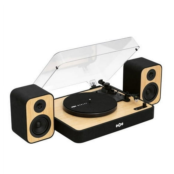 House of Marley Revolution Bluetooth® Turntable and Speakers All-In-One Bundle