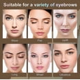 thumbnail image 3 of Eyebrow Stamp Stencil Kit, Long Lasting & Waterproof Eyebrow Stamp and Shaping Kit for Perfect Brow, with 10 Reusable Eyebrow Stencil and 2 Spiral Eye, 3 of 5