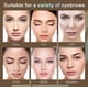thumbnail image 3 of Eyebrow Stamp Stencil Kit, Long Lasting & Waterproof Eyebrow Stamp and Shaping Kit for Perfect Brow, with 10 Reusable Eyebrow Stencil and 2 Spiral Eye, 3 of 5