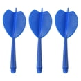 thumbnail image 1 of Uxcell Integrated Dart Shaft & Flights, 3 Pack Plastic Dart Flight Set, Blue, 1 of 5