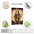 thumbnail image 2 of John Cena Poster, Canvas Wall Hanging Art Painting, Artwork Print for Home Decor Bedroom Living Room Dorm, Frame, 2 of 8