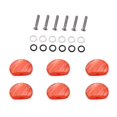 thumbnail image 3 of Afinadores de guitarra Allinless sellados color rojo, 3 of 3