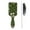White-2, variant on Hair Brush Green Floral Cushion Base Hair Brushes Touch Paddle Rectangle Hairbrush